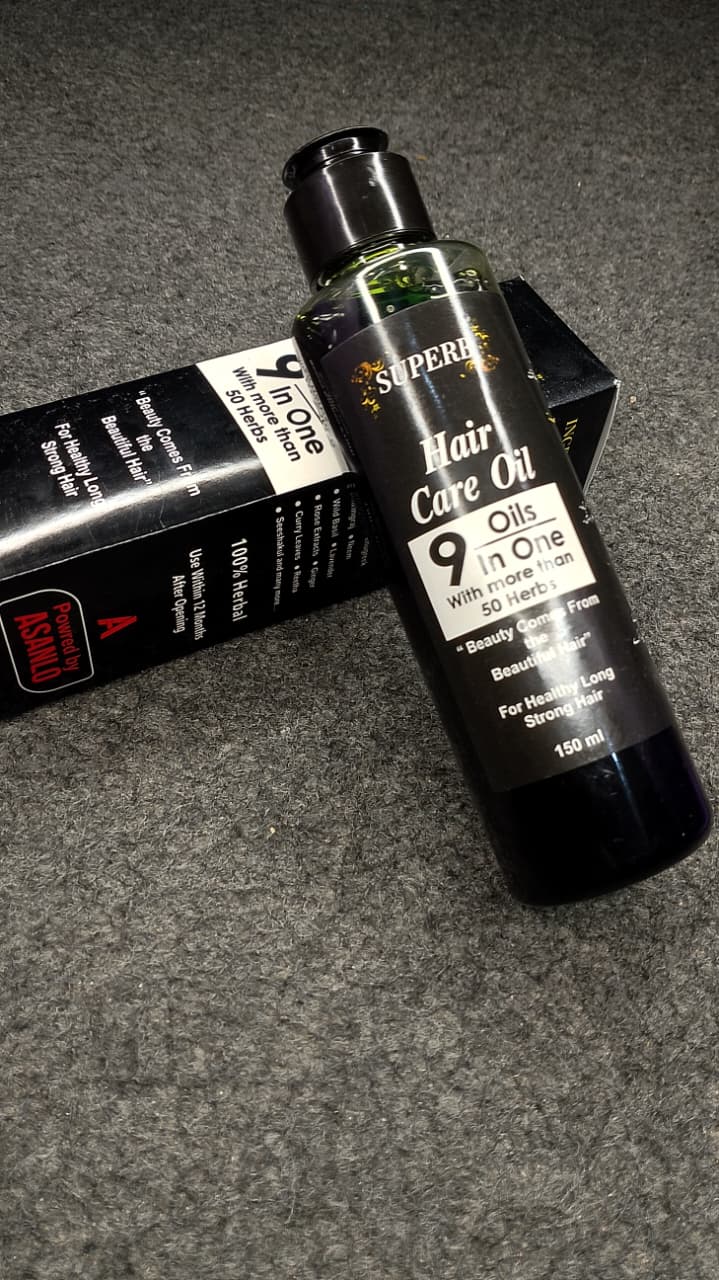 ASANLO 9-in-One Hair Care Oil – Nourish, Strengthen & Shine Naturally