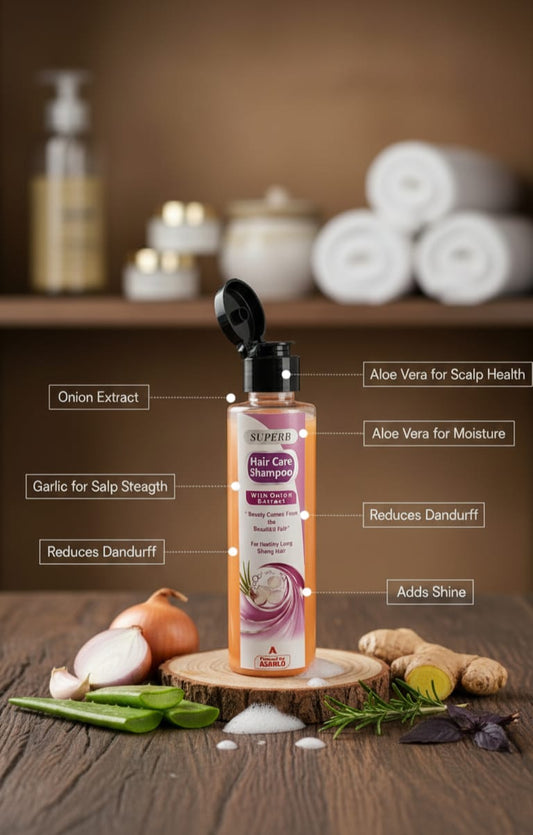 ASANLO Superb Hair Care Shampoo with Onion Extract